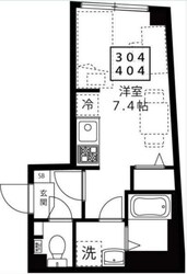 ラ・フォート五反野の物件間取画像